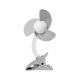 Dreambaby Ezy-Fit Clip-On Fan - Grey & White