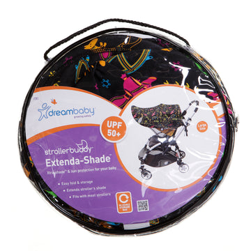 Large Strollerbuddy® Extenda-Shade® (Animal Pattern)