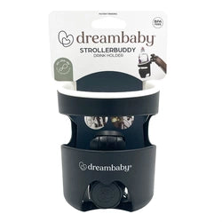 Strollerbuddy Drink Holder -Black/Cream Trim