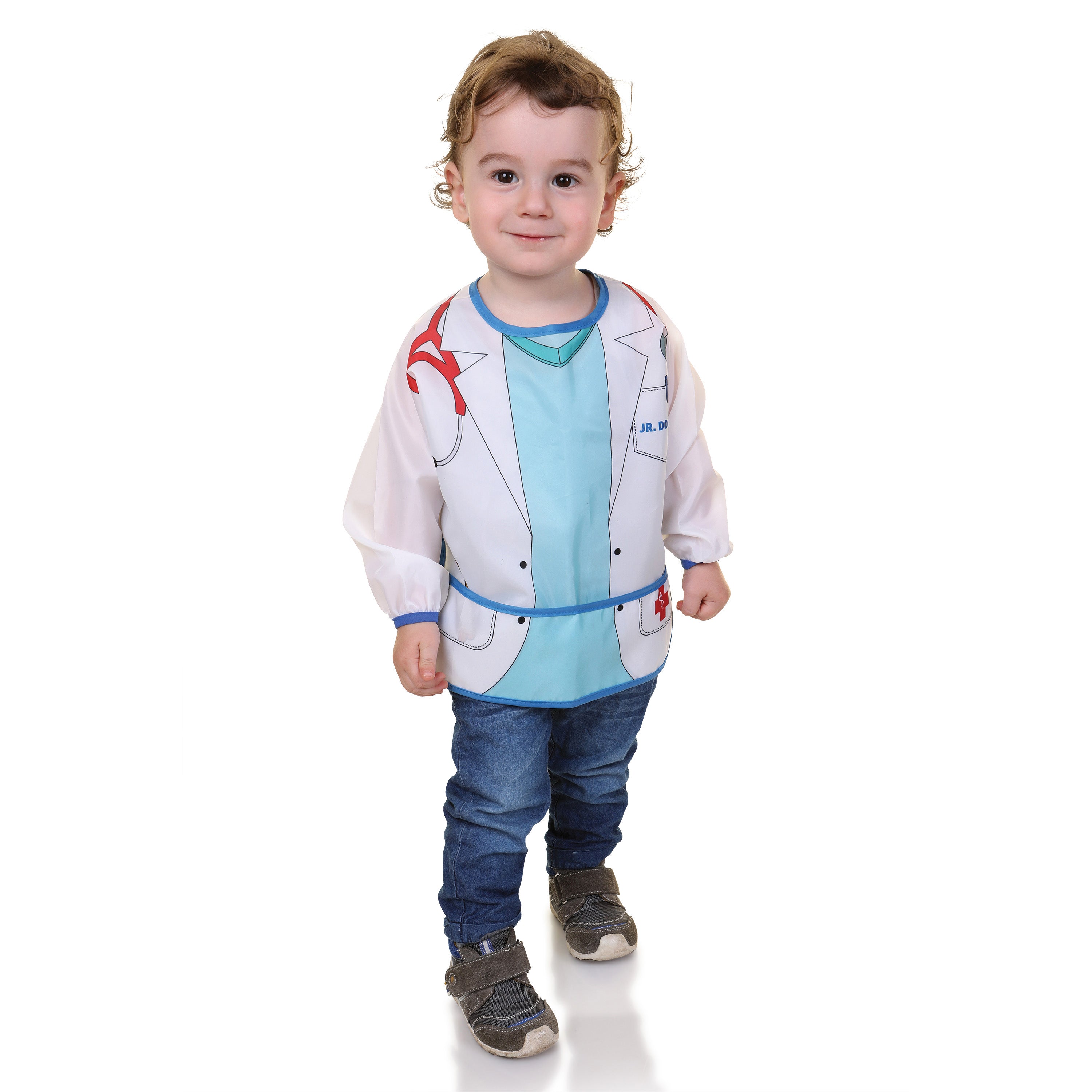Doctor & Astronaut Character Bib/Smock with Sleeves - 2 pack