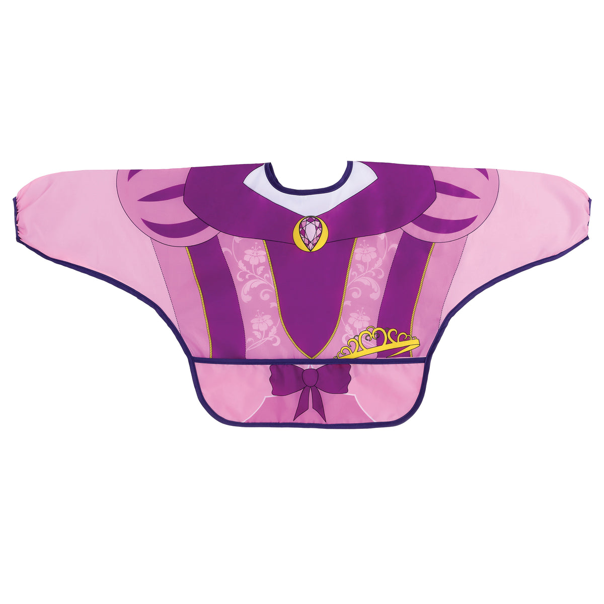 Food & Fun Character Bibs/Smocks with Sleeves – Princess & Fairy, 2 Pack