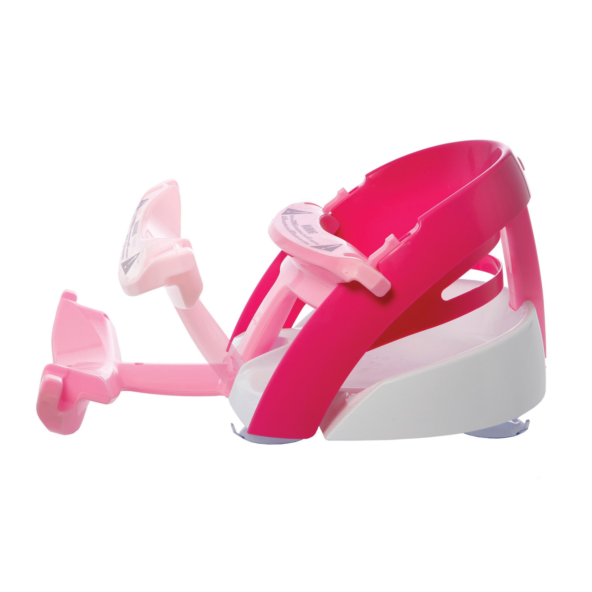 Premium Bath Seat With Water Scoop - Pink