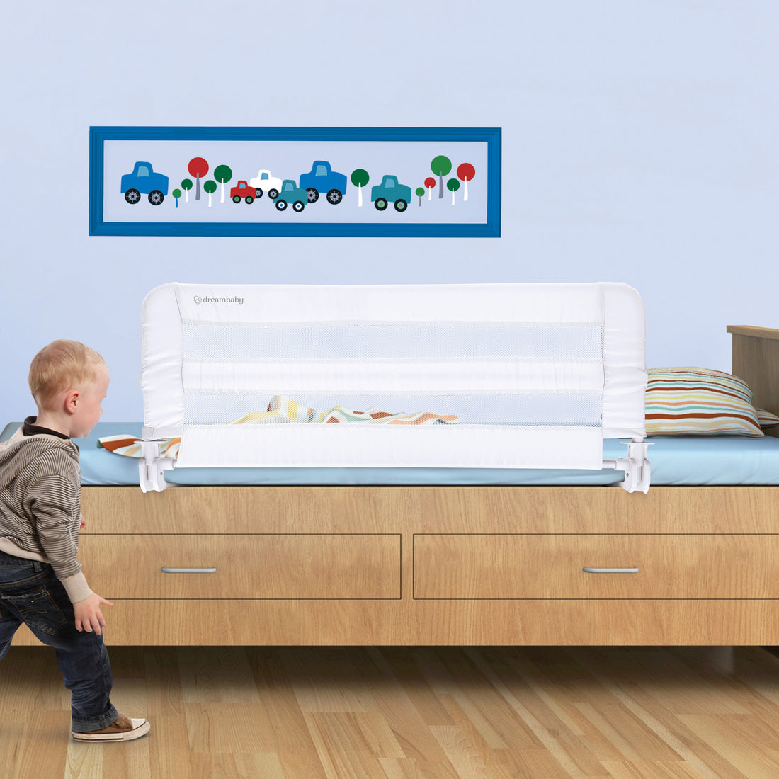 Savoy Bed Rail - White