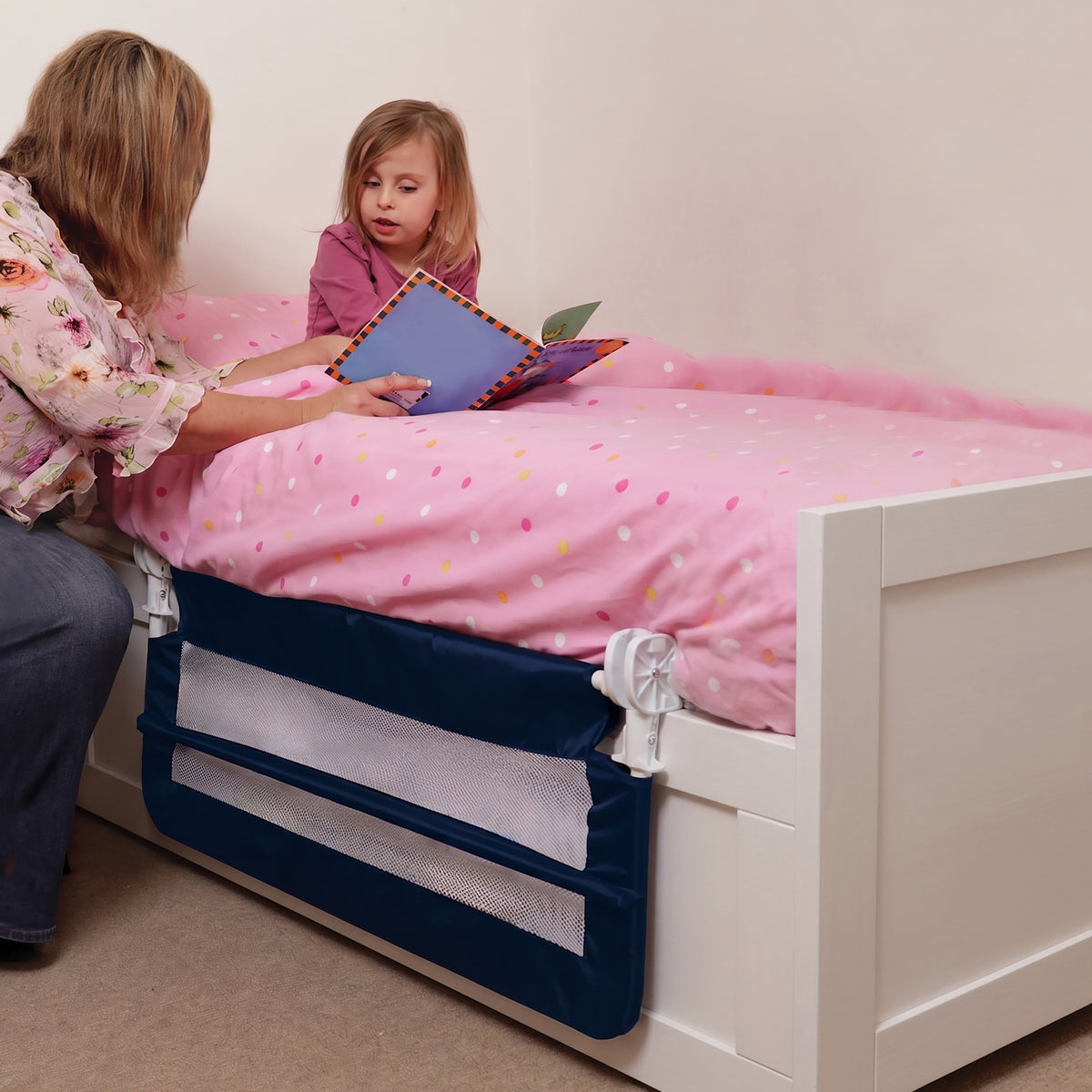 Dreambaby Harrogate Toddler Bed Rail – Navy