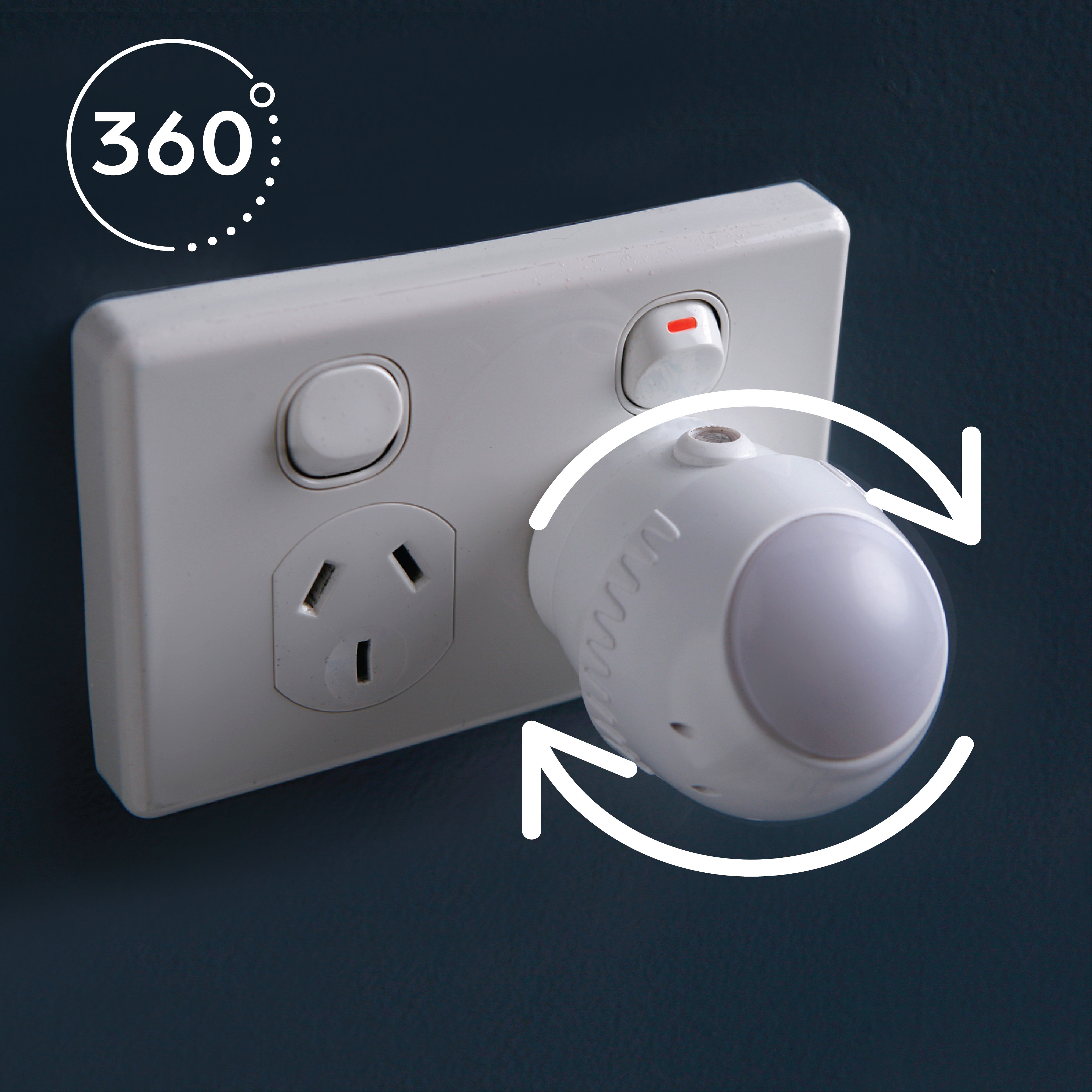 Auto Sensor Swivel Light