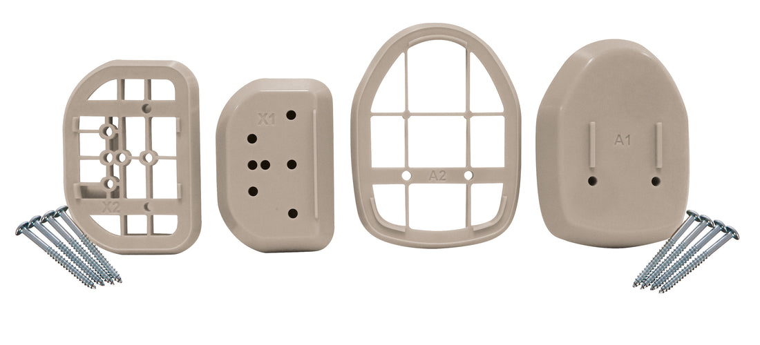 Retractable Gate Spacers - White