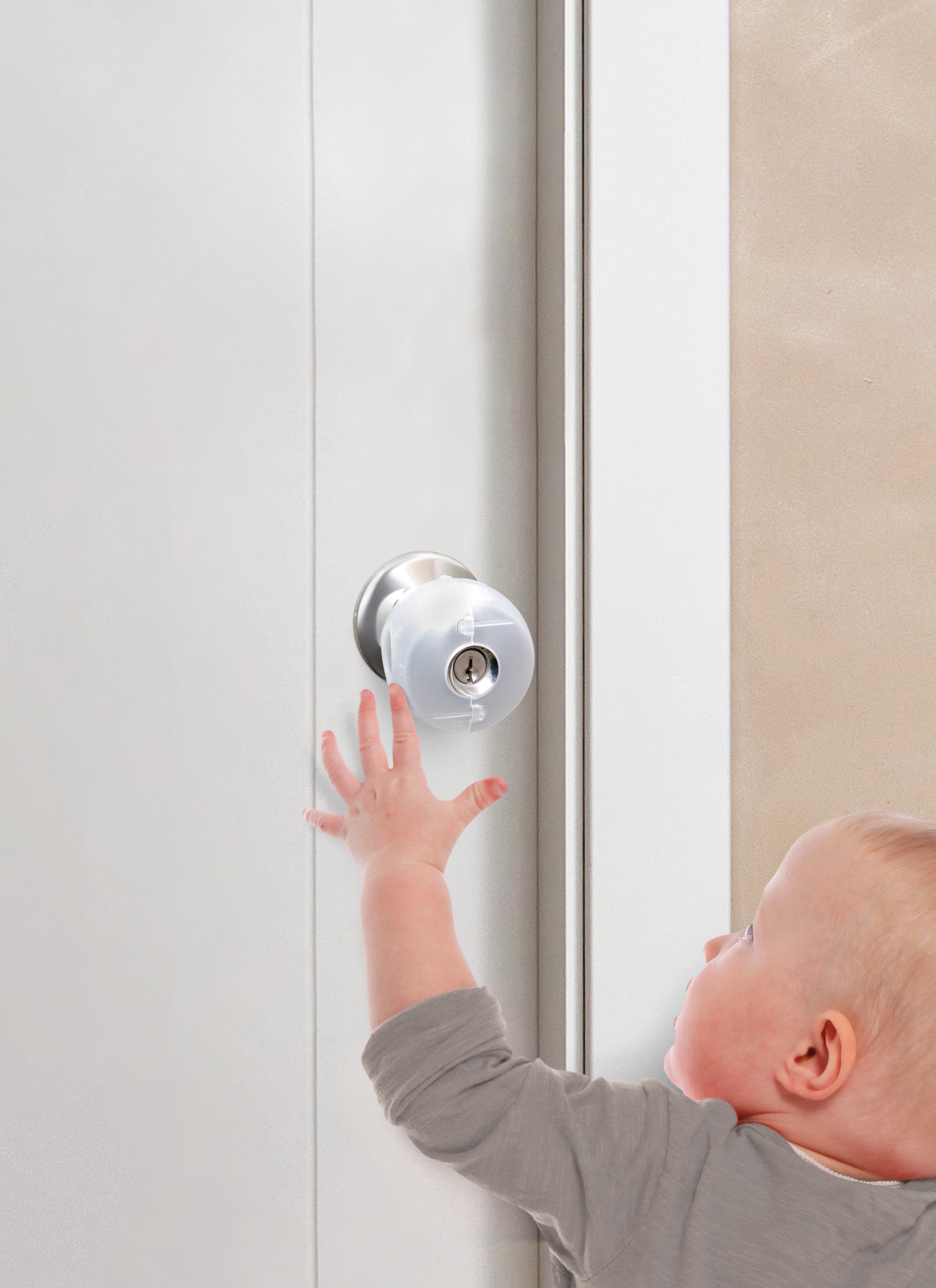 Ezy-Fit Door Knob Covers  - 3 Pack
