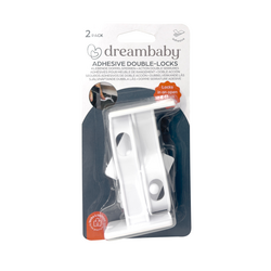 Dual-Action Adhesive Double-Locks, 2 Pack