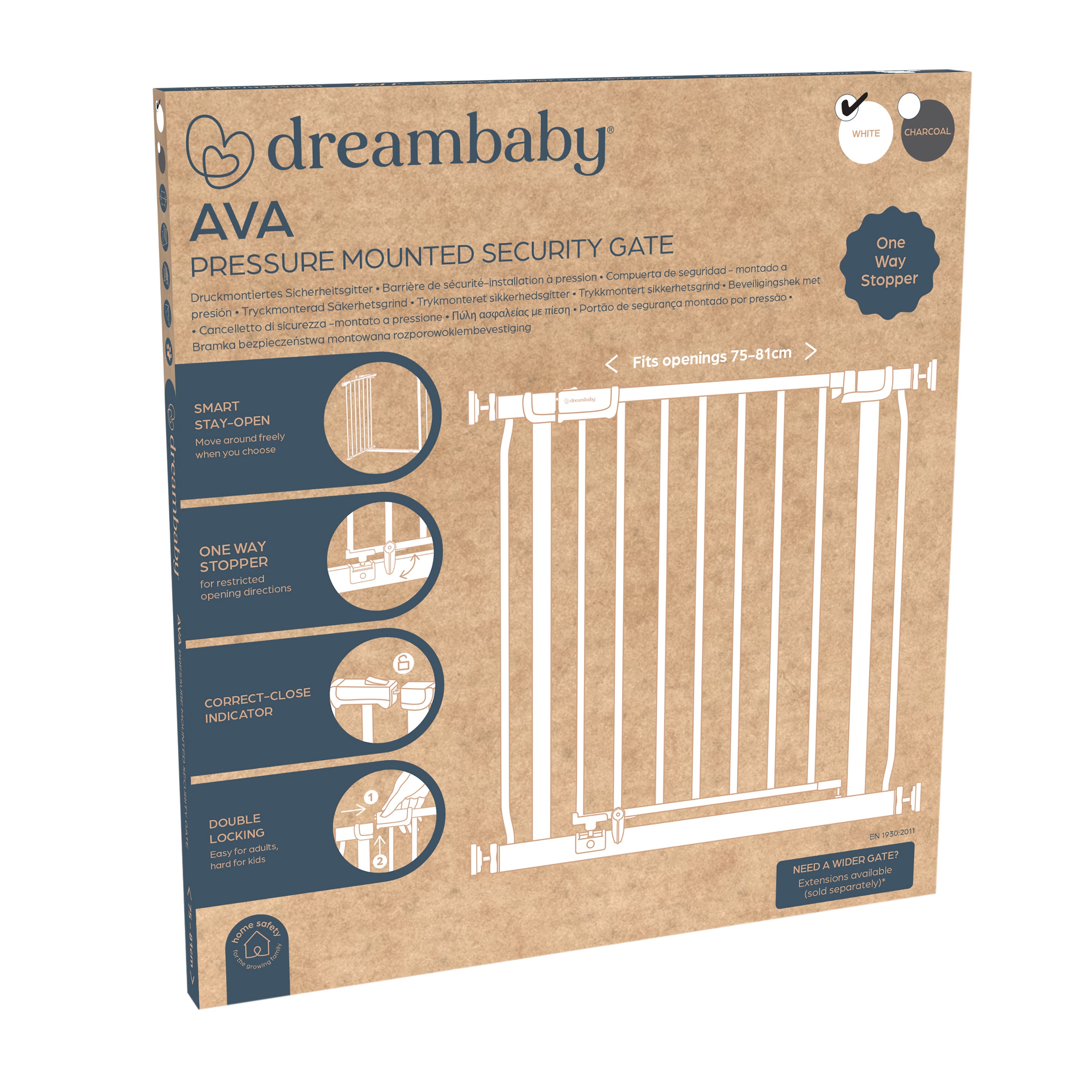 Ava Gate - White