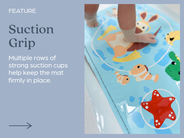 Watch-Your-Step® Anti-Slip Bath Mat – Kangaroo