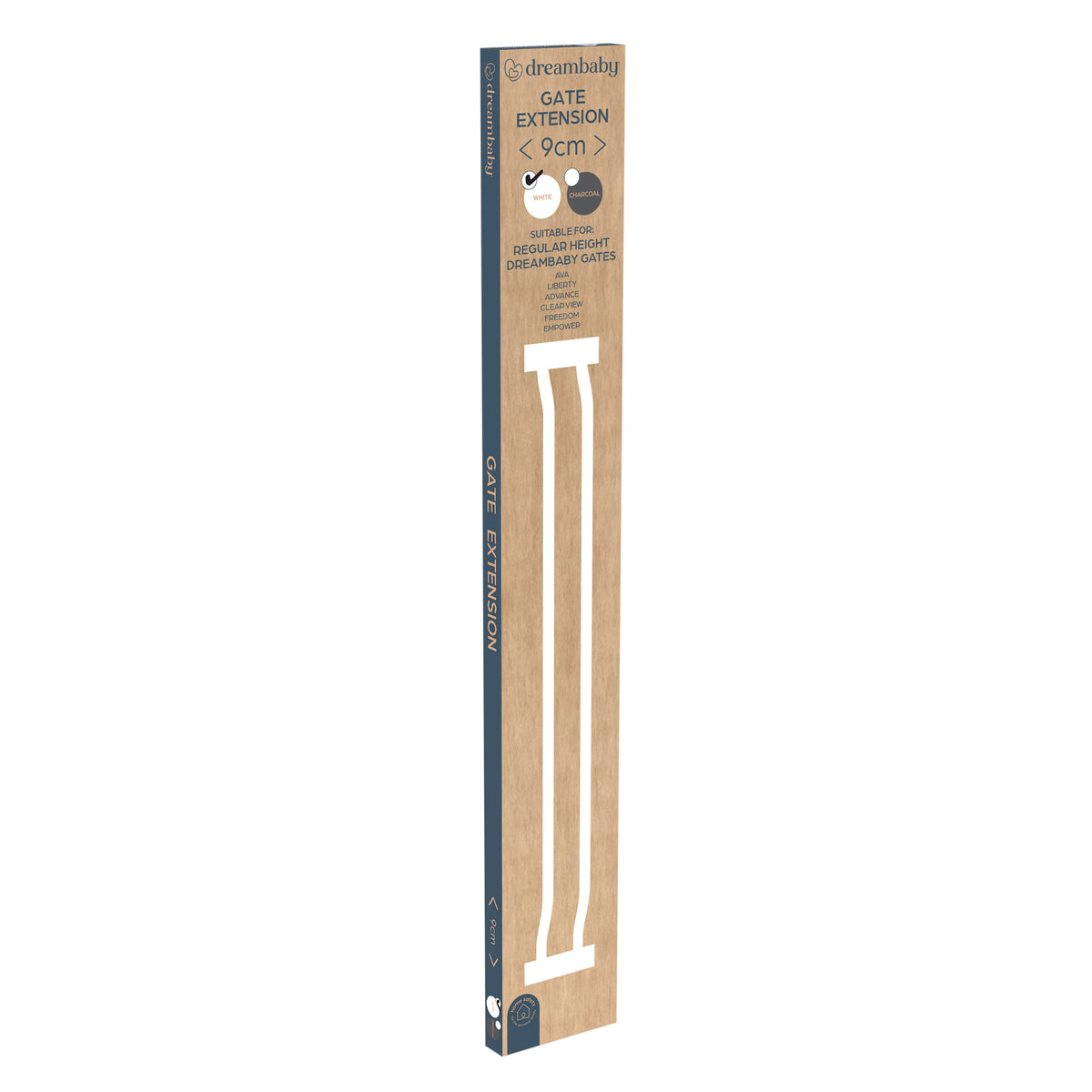 Liberty And Ava Gate Extension 3.5in (9cm) - White
