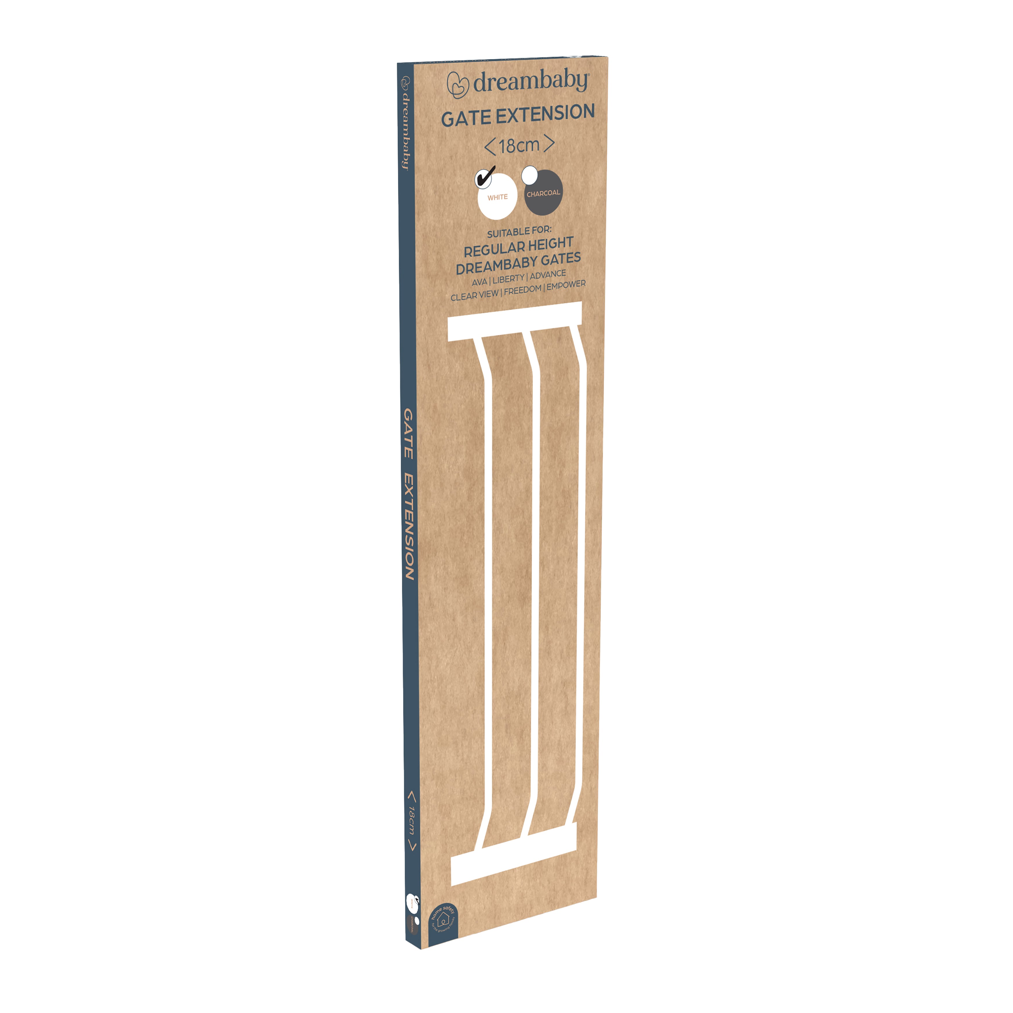 Liberty 18Cm Gate Extension - White