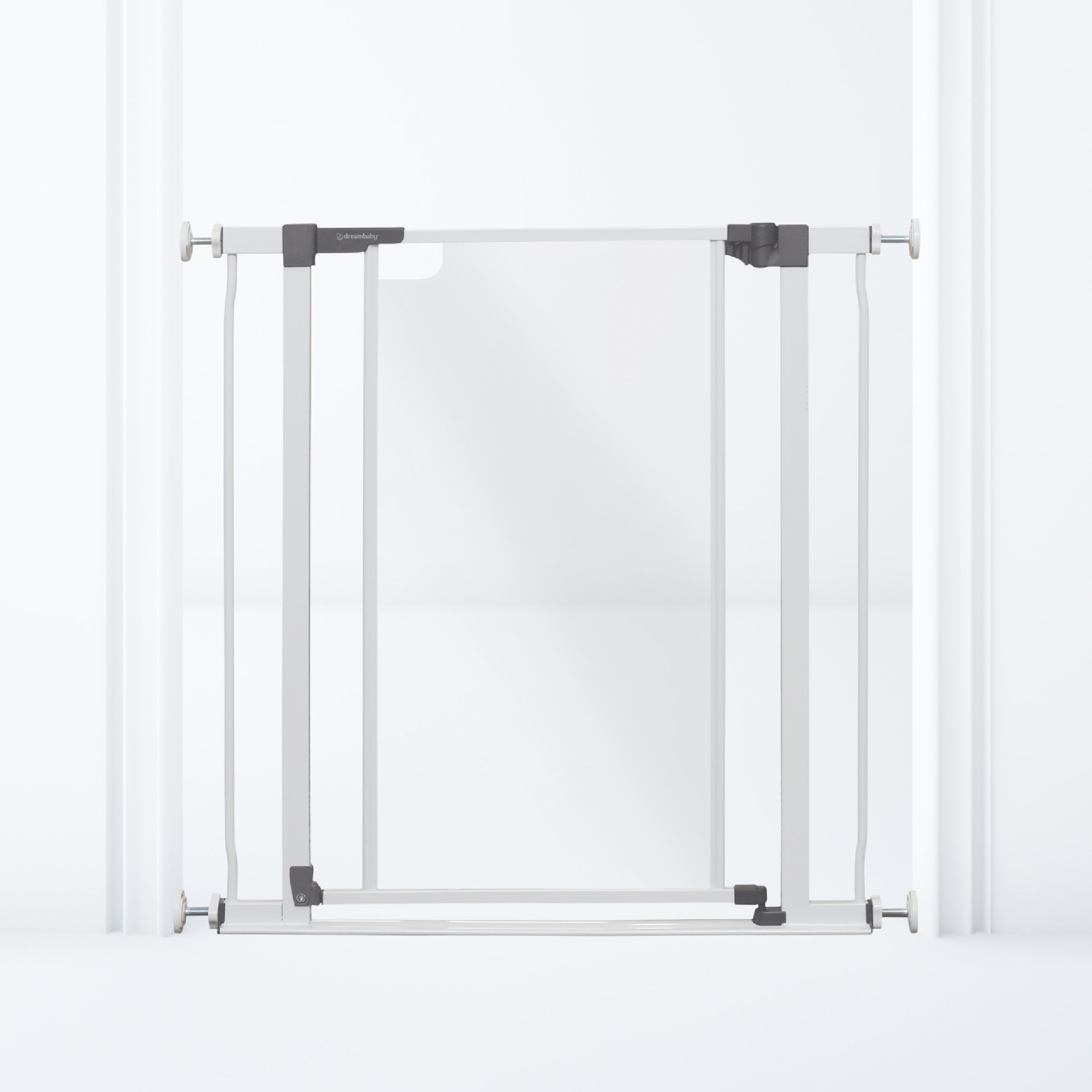 Clear View Low Rise Security Gate -  White