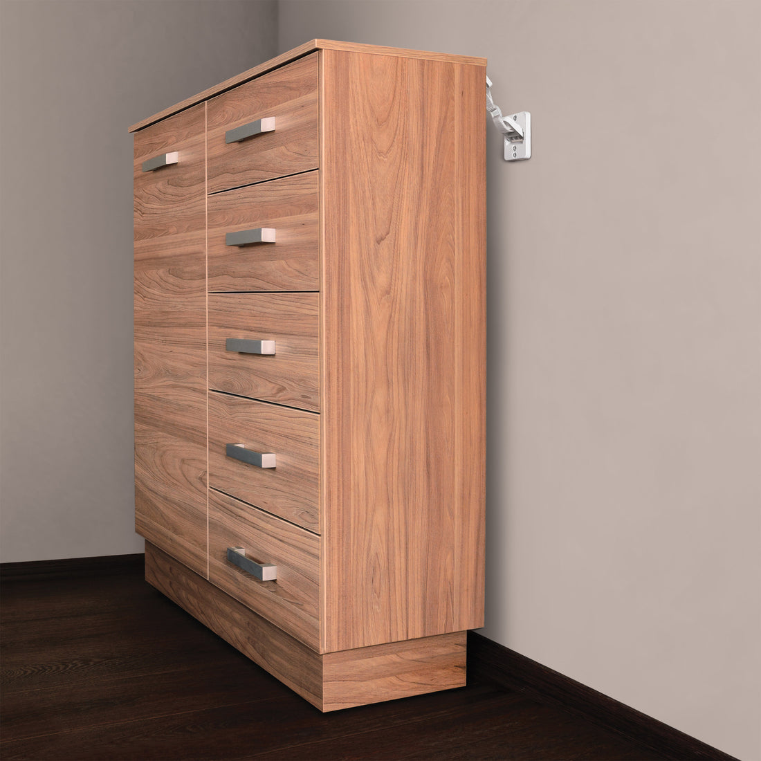 Hinged Furniture Anchors - 2 Pack