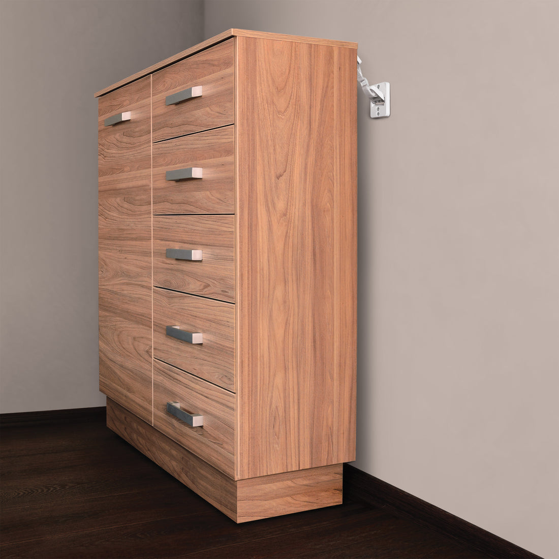 Hinged Furniture Anchors - 2 Pack