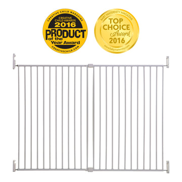 Broadway Xtra-Wide & Xtra-Tall Gro-Gate® - White