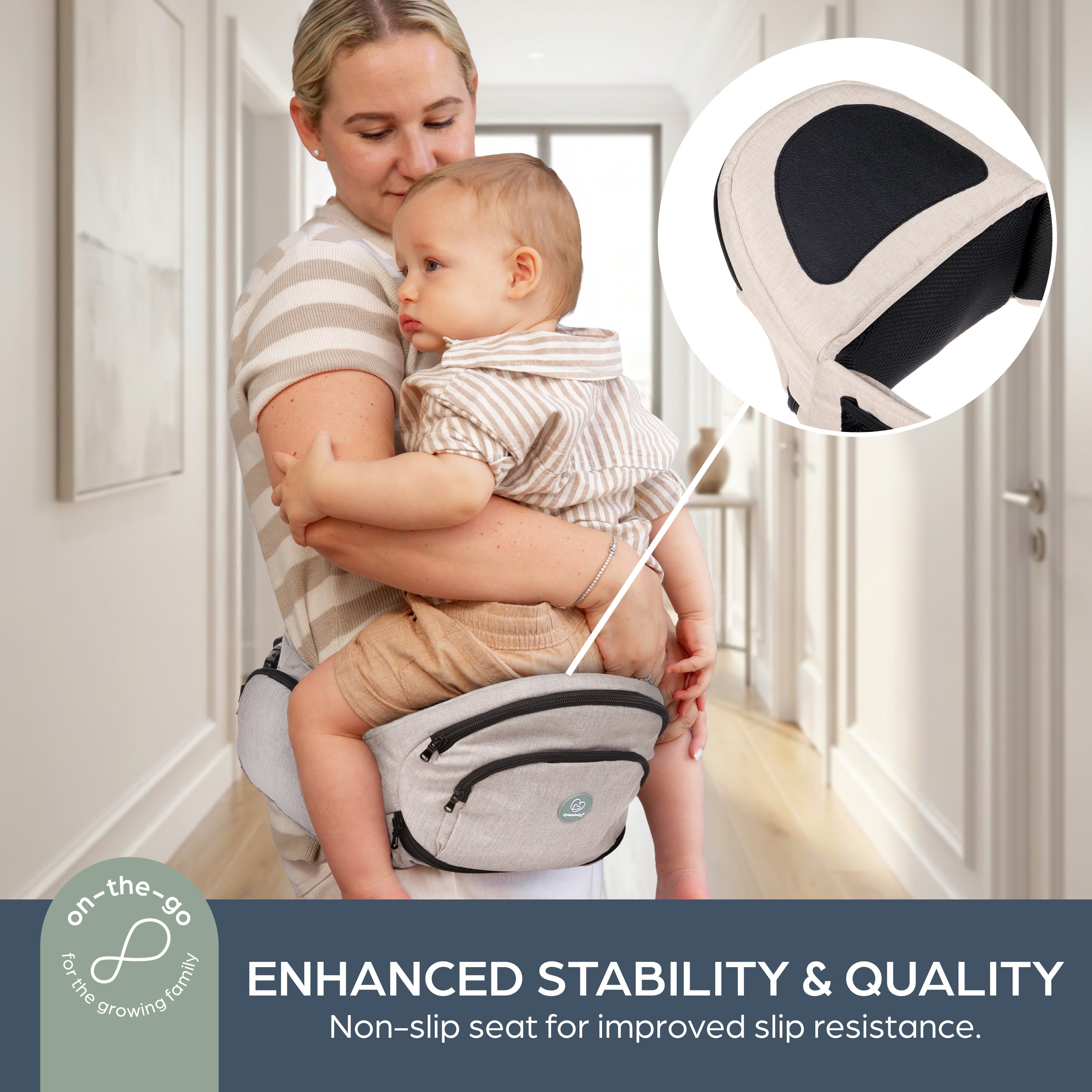 Up & Go Carrier Seat Beige