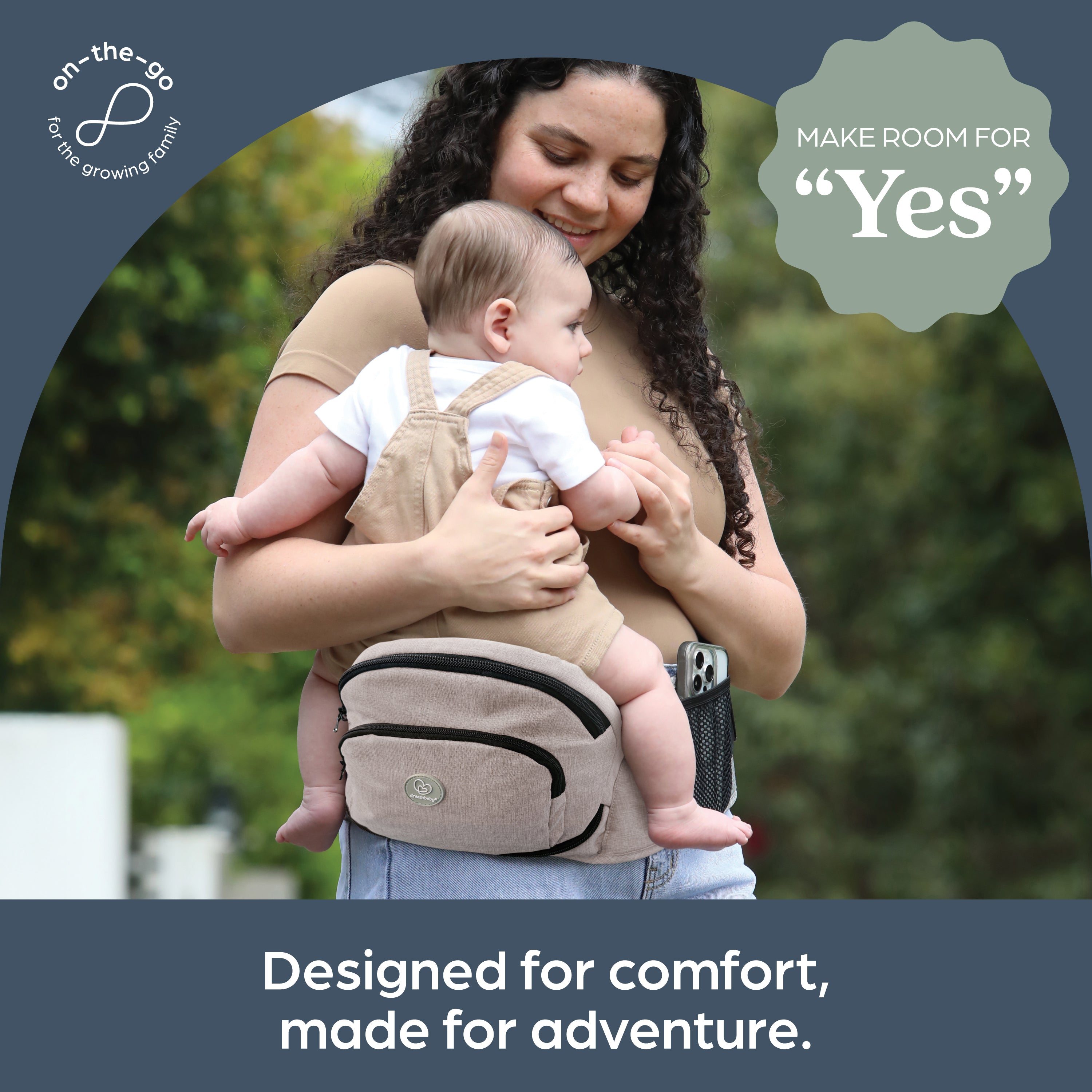 Up & Go Carrier Seat Beige