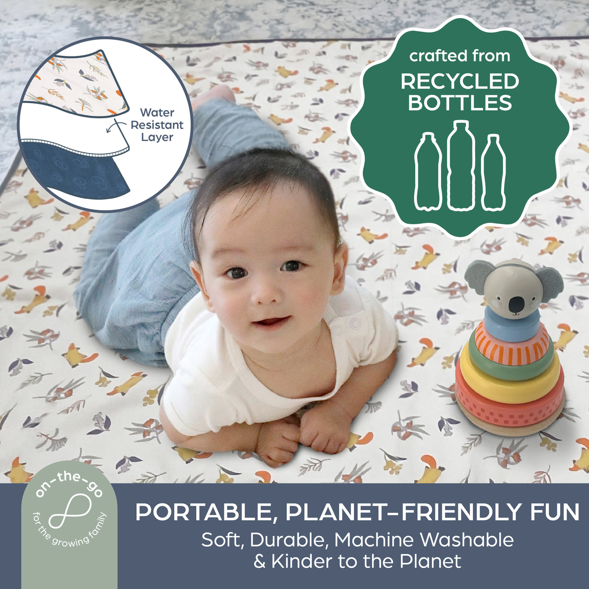 Indoor Outdoor Activity Mat - Platypus