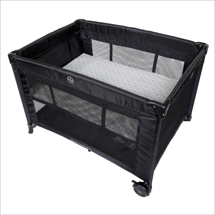 Haven Playard with Bassinet - Black Rainbow
