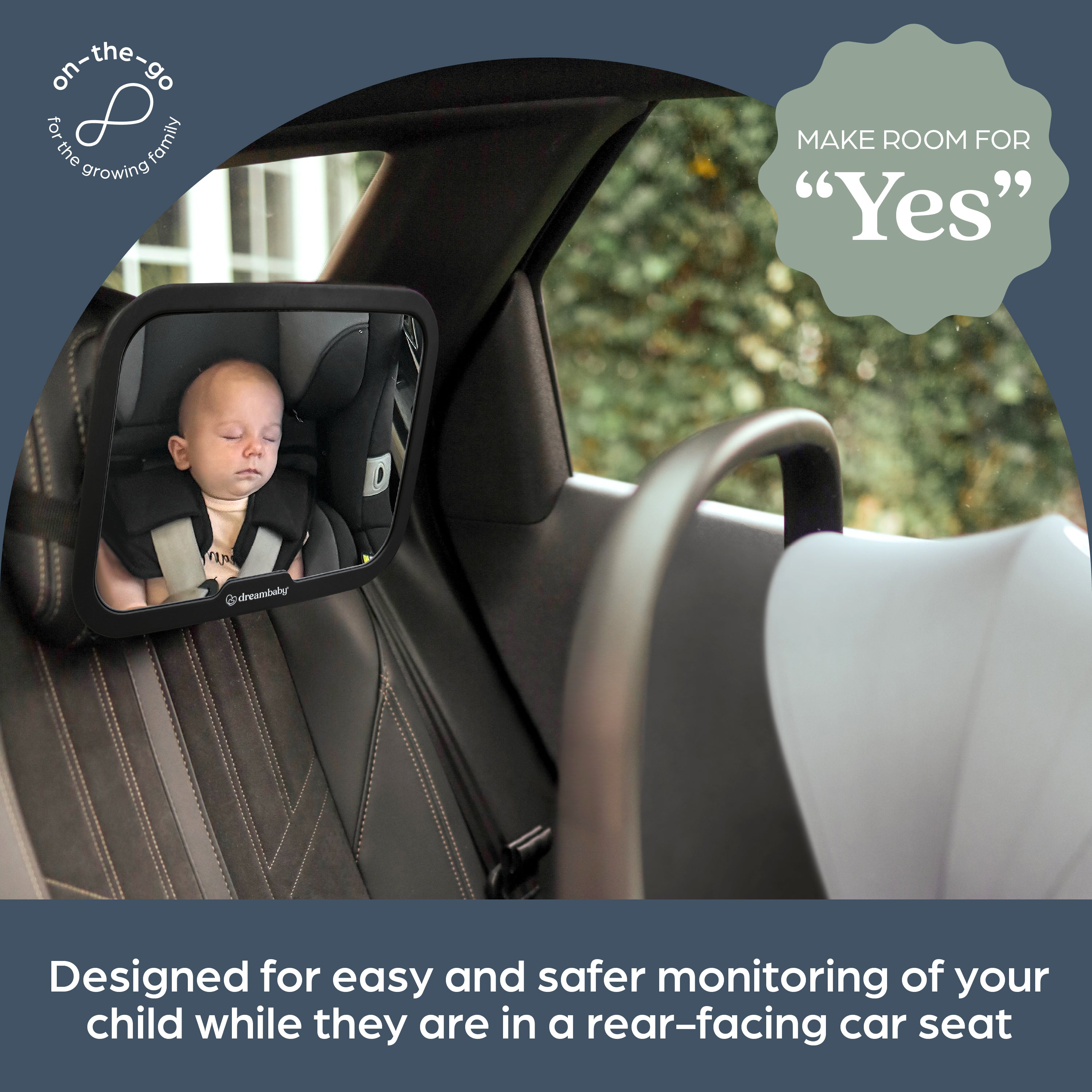 Adjustable Backseat Mirror
