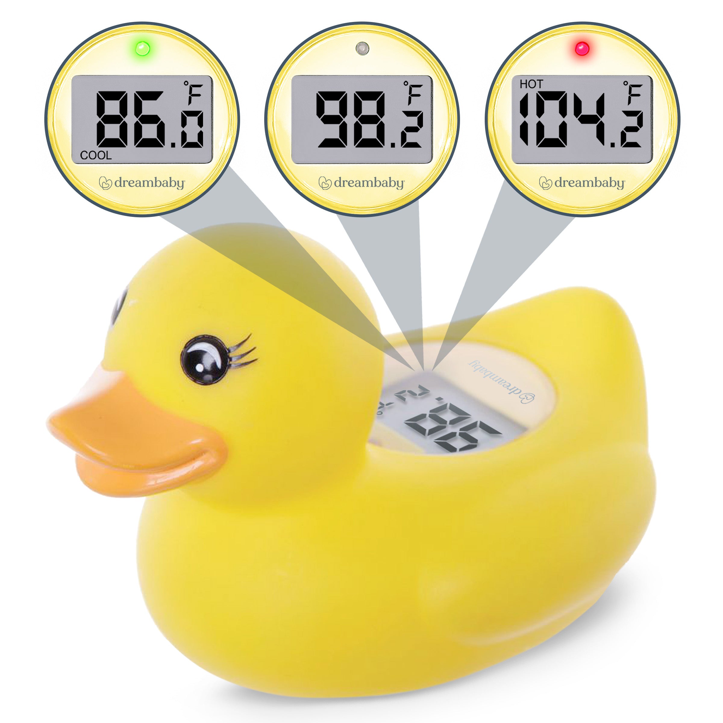 Room & Bath Thermometer - Duck