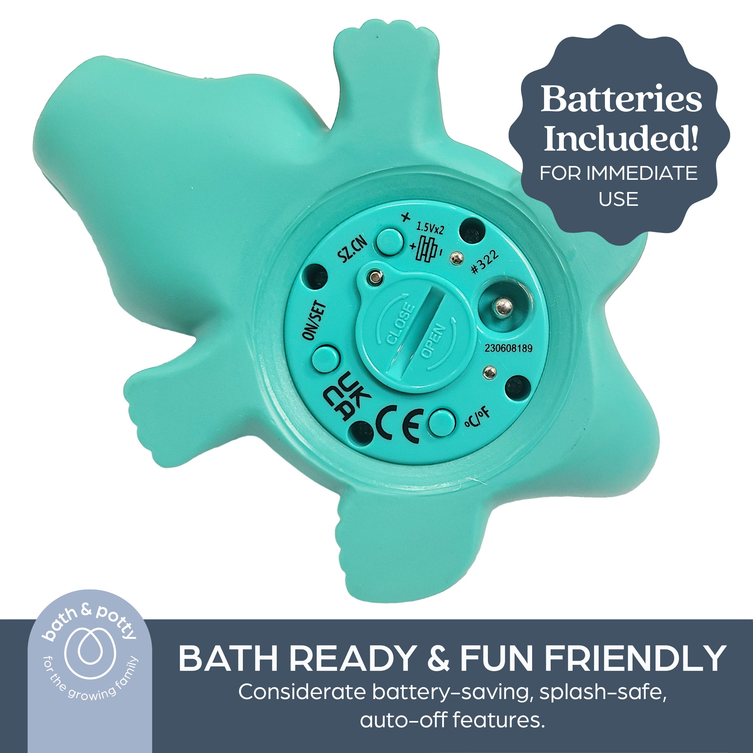 Room & Bath Thermometer - Crocodile L322