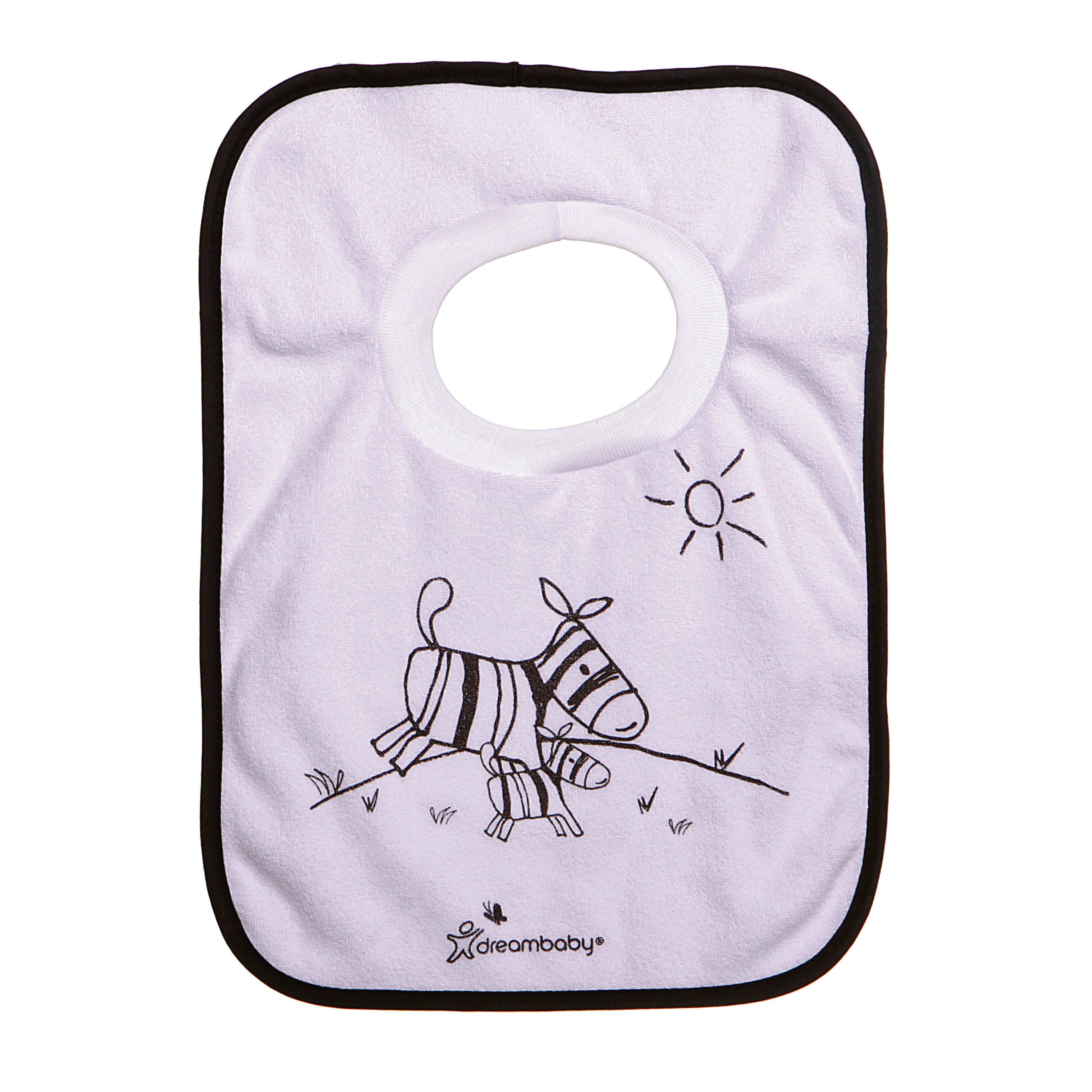 Pullover Bibs - 4 Pack Jungle Animals