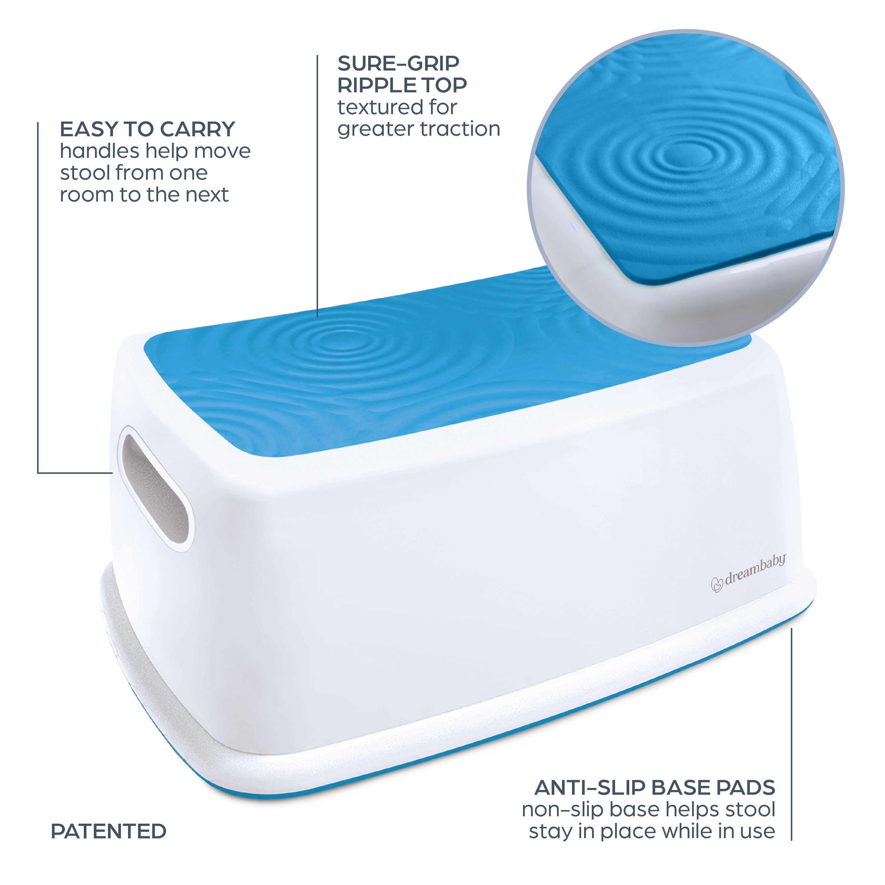 Toddler & Me Step Stool - Blue