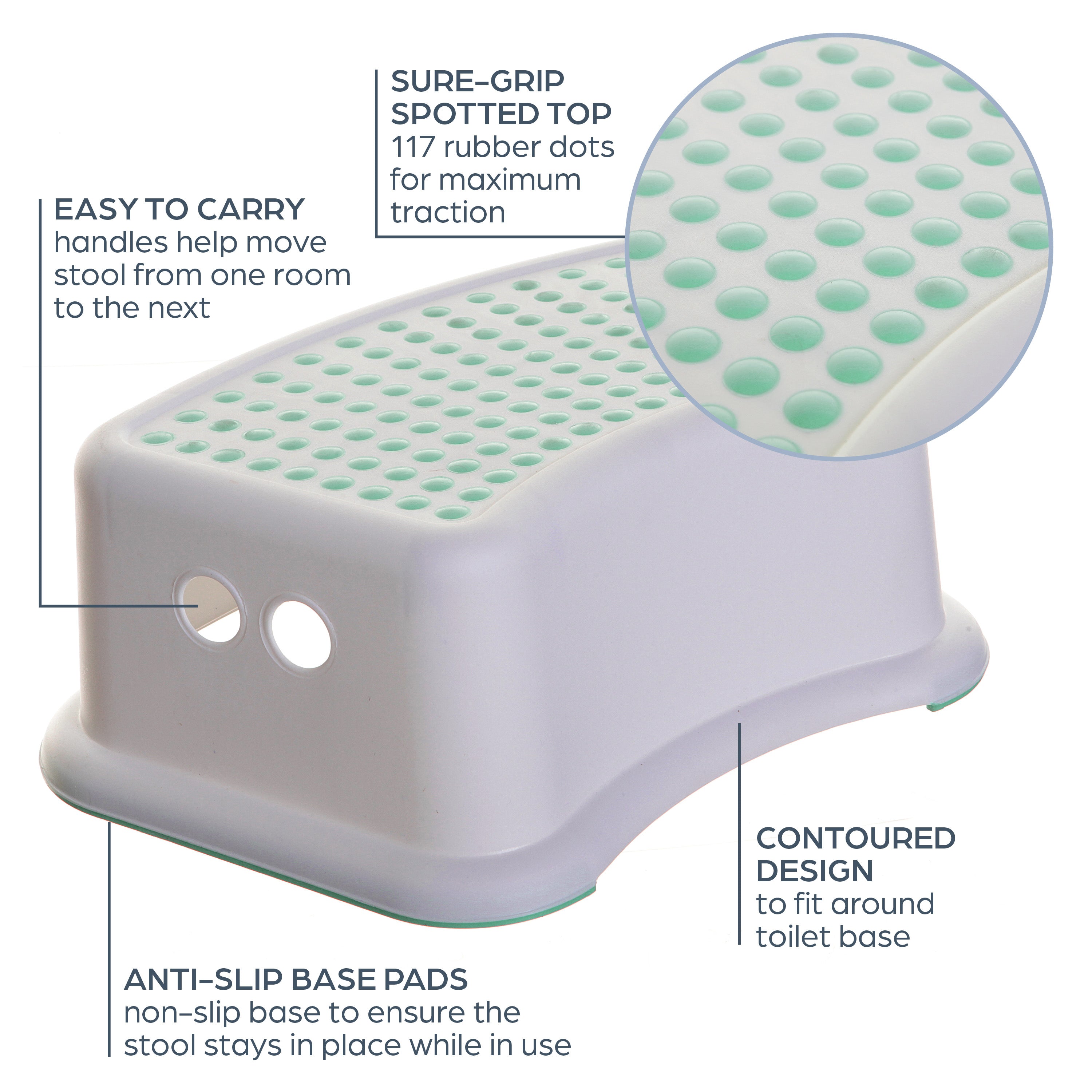 Step Stool - Dots