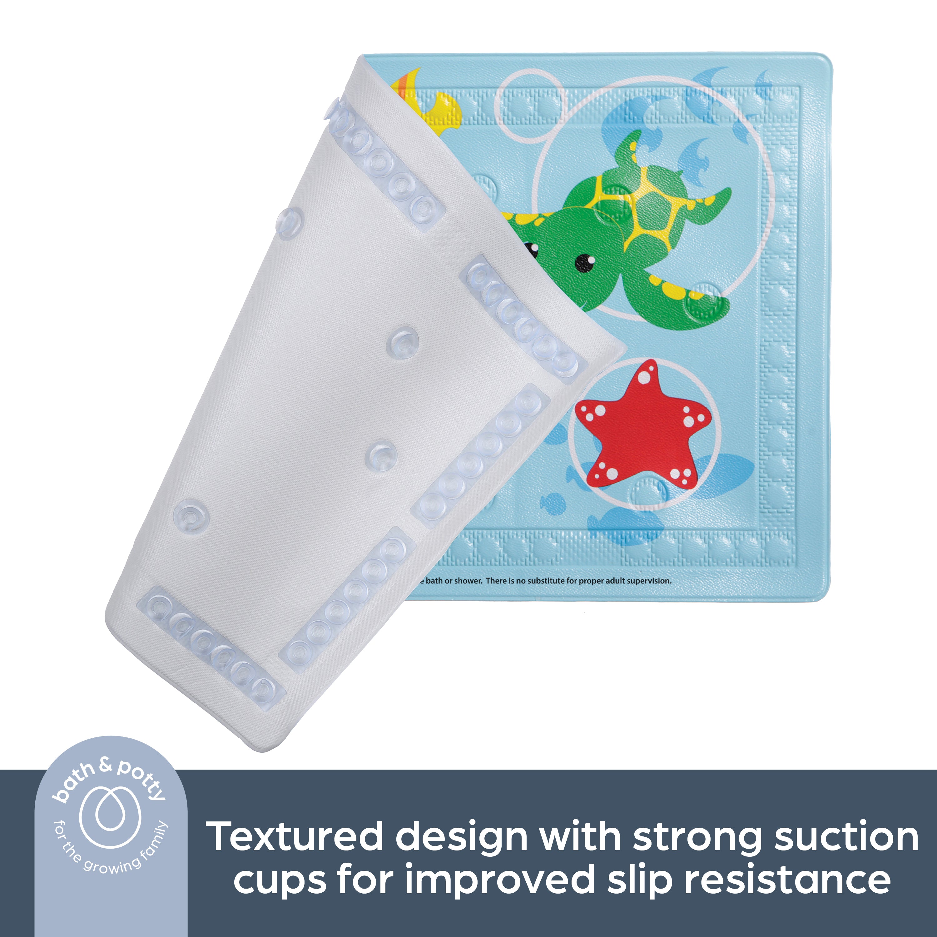 Watch-Your-Step® Anti-Slip Bath Mat – Kangaroo