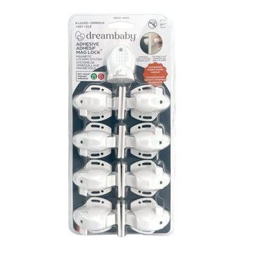 Adhesive Mag Locks®- 8 Locks And 1 Key