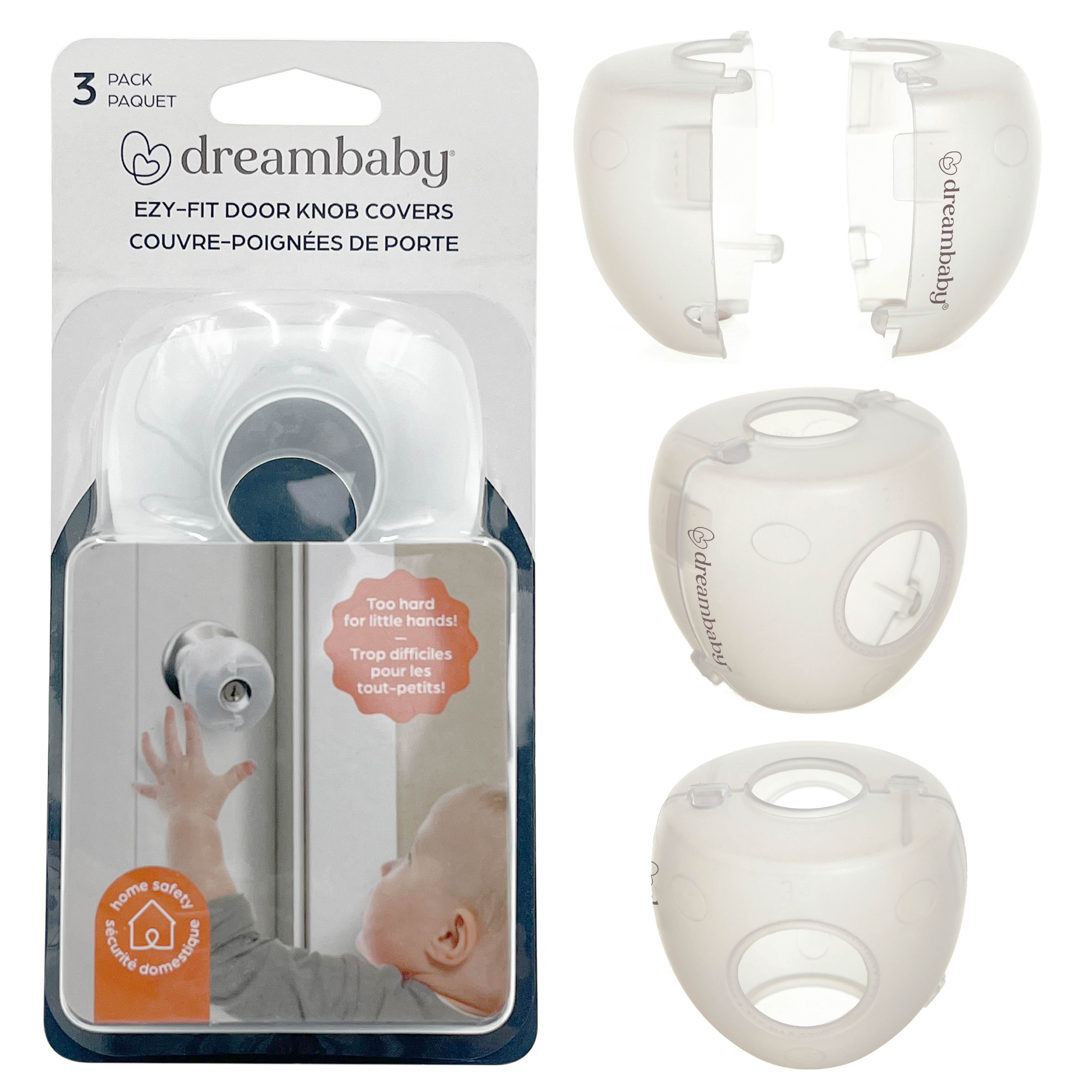 Ezy-Fit Door Knob Covers  - 3 Pack