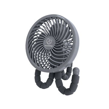 Smart Grip Fan With Cover - Grey