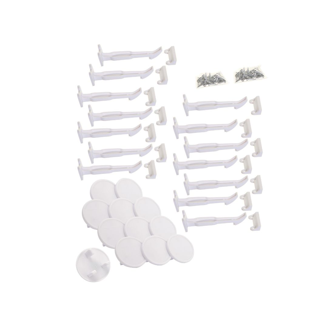 Bundle: 14 Secure Catches + 12 Socket Covers