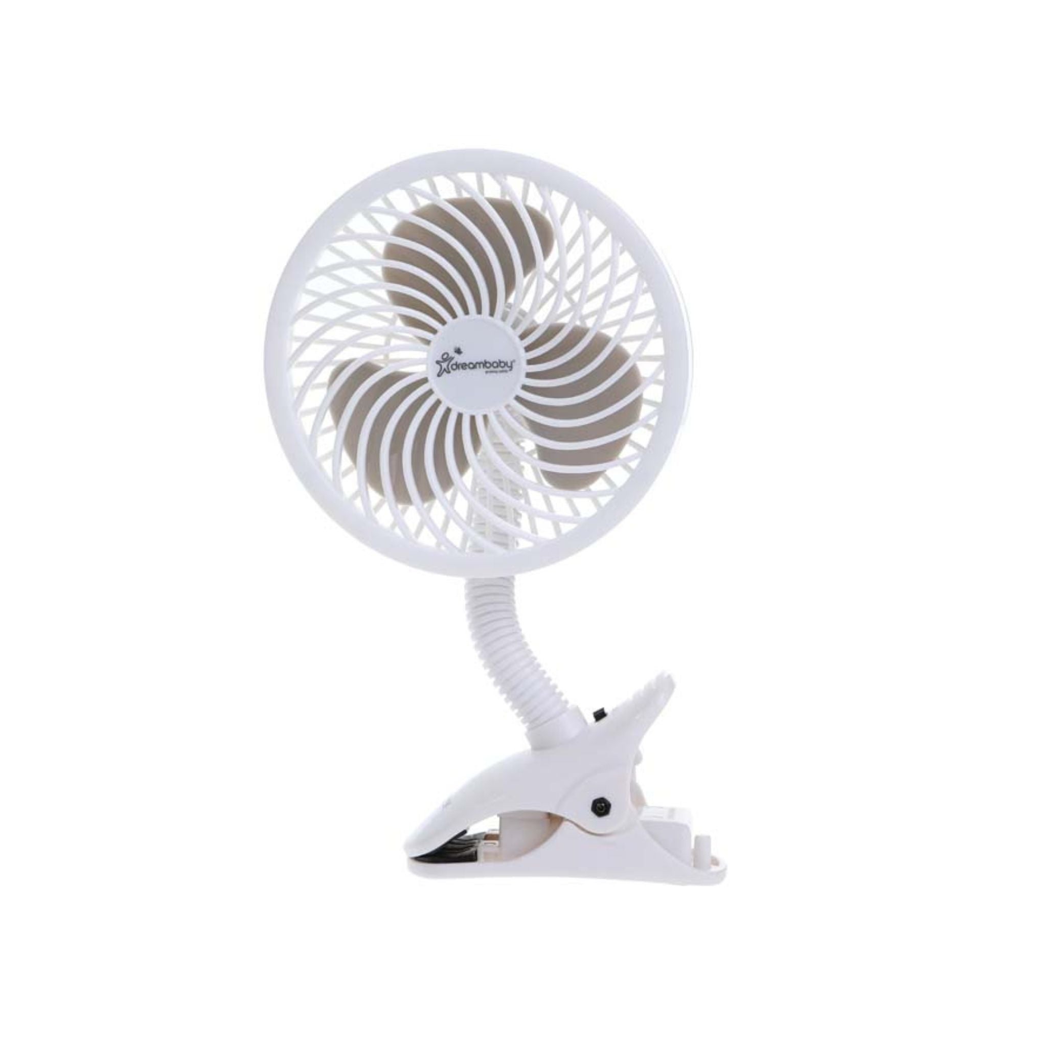 Ezy-Fit Deluxe Clip-On Fan - White Boxed