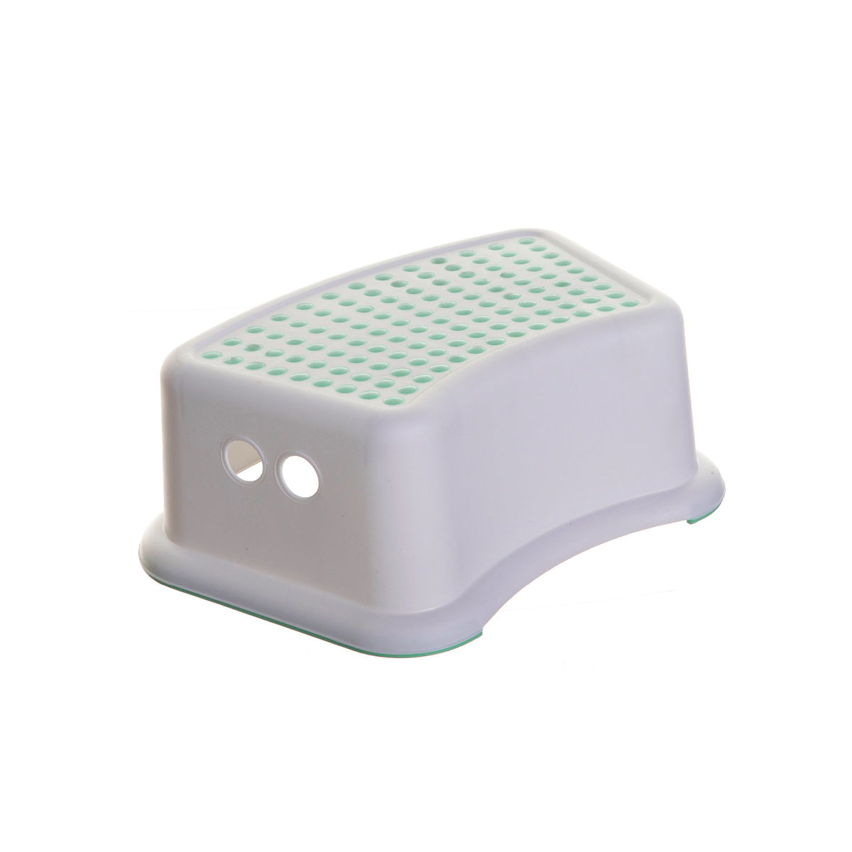 Step Stool - Mint Dots