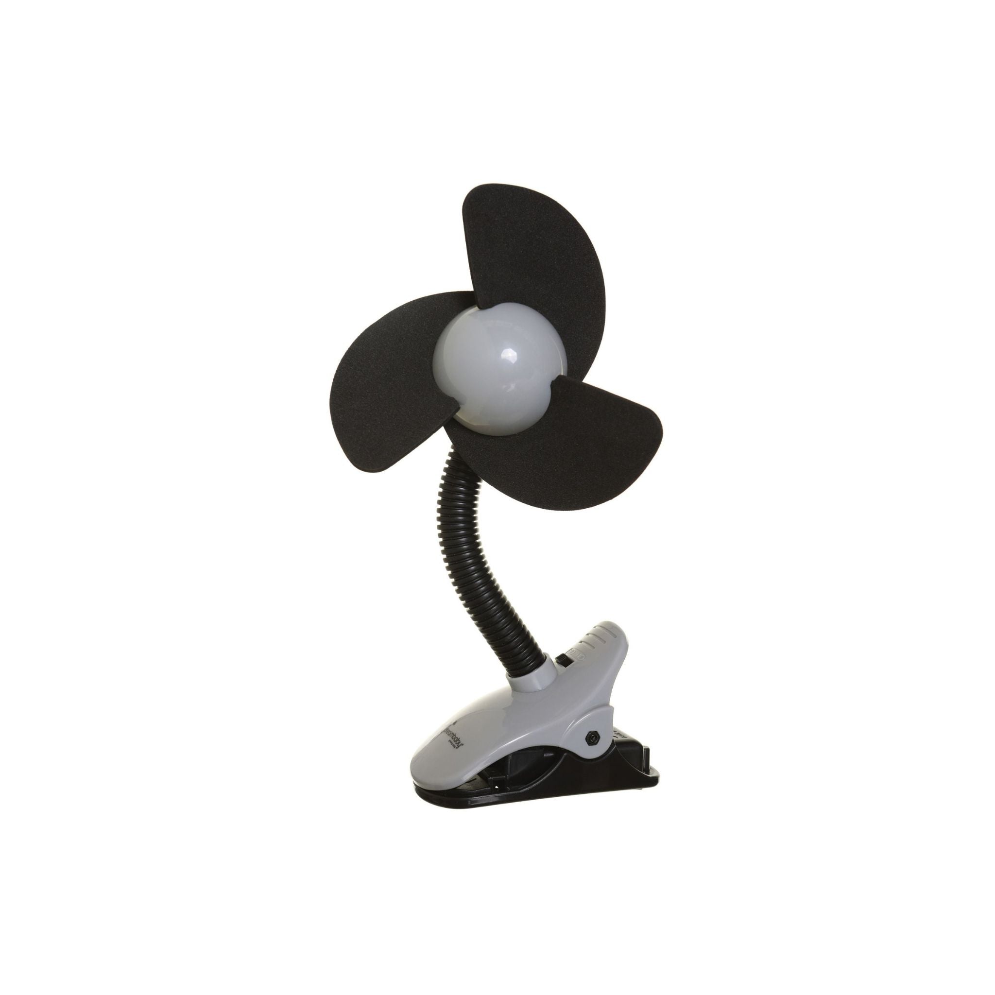 Ezy-Fit Clip-On Fan - Black With Grey