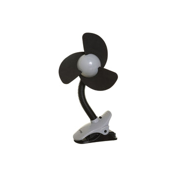 Ezy-Fit Clip-On Fan - Black With Grey