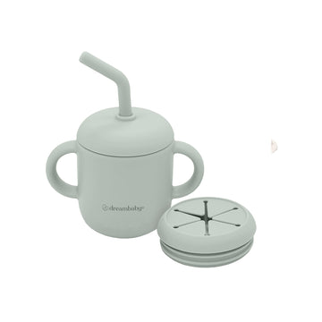 3-in-1 Drink And Snack Cup - Seafoam