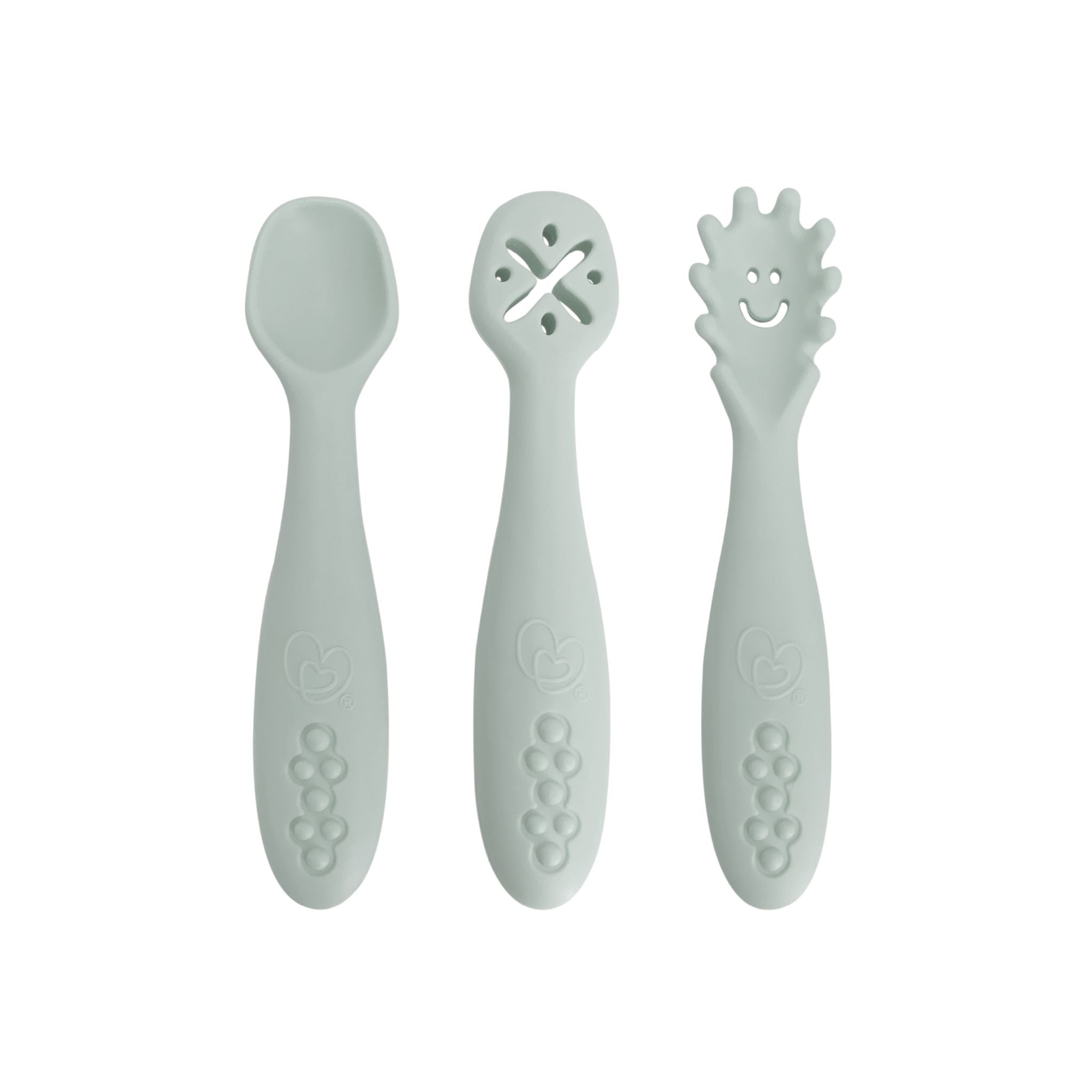 Silicone Scoop, Mash & Twist – Seafoam, 3 Piece Set