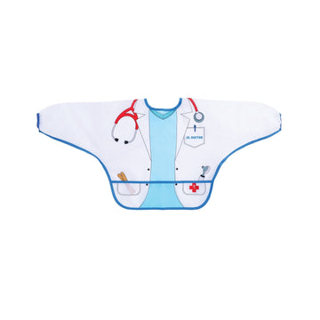 Doctor & Astronaut Character Bib/Smock with Sleeves - 2 pack