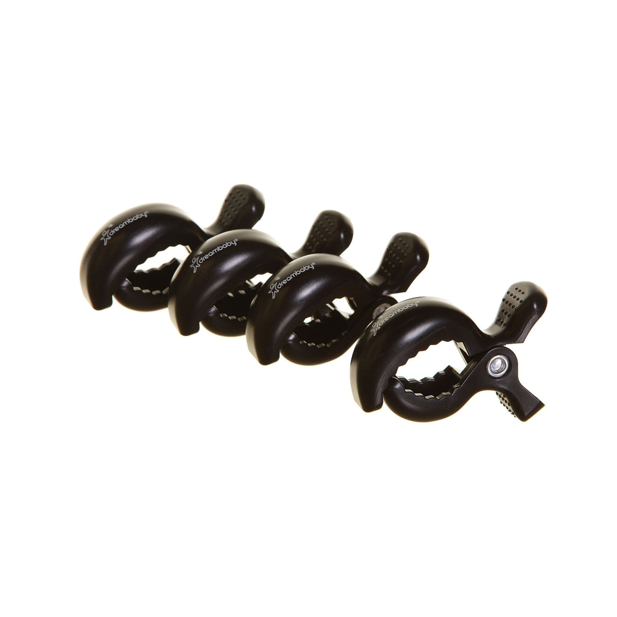Strollerbuddy® Stroller Clips – 4 Pack, Black