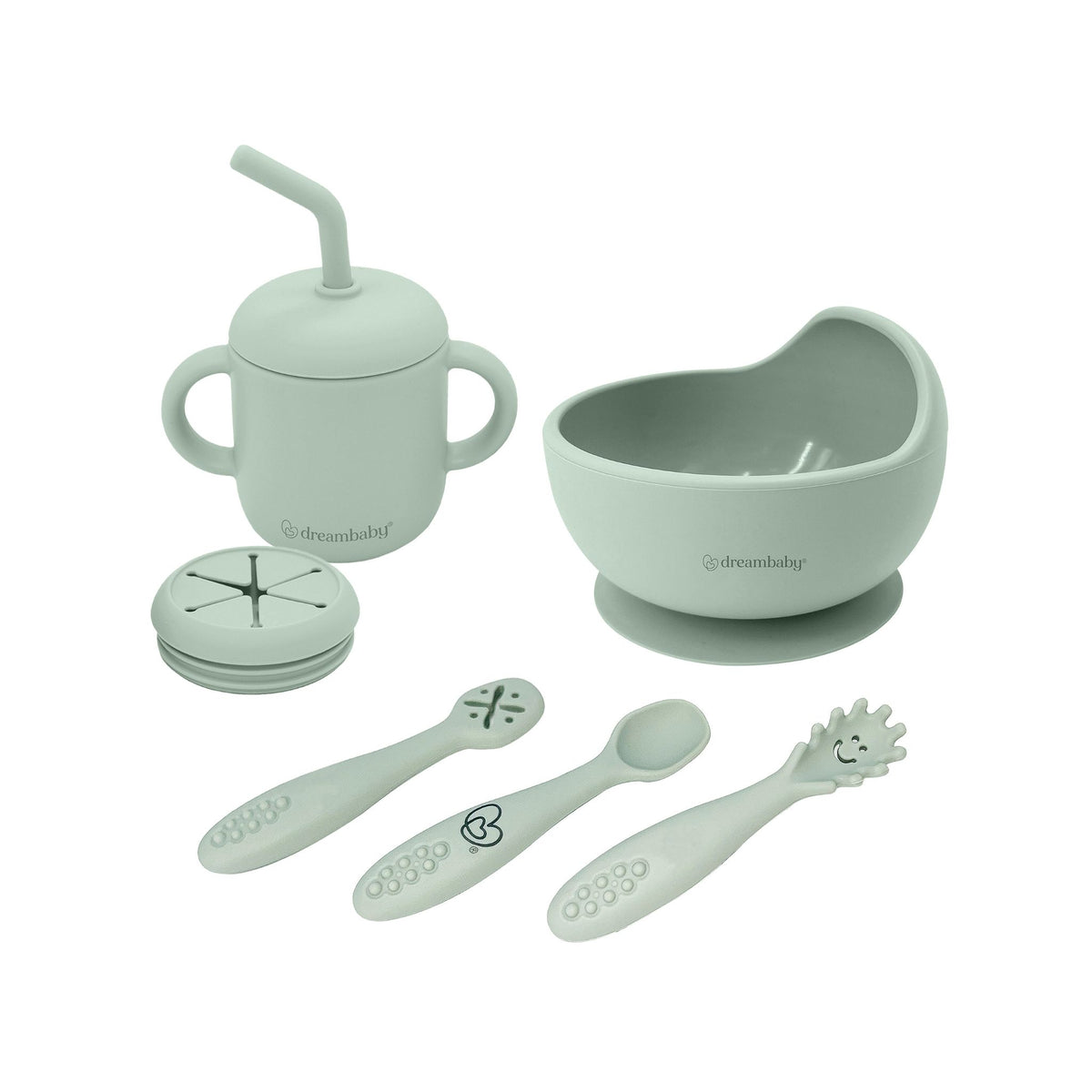 Mess Free Toddler Silicone Meal Set