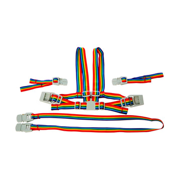 Safety Harness - Rainbows