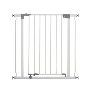 Liberty Security Gate With Smart Stay-Open Feature- White