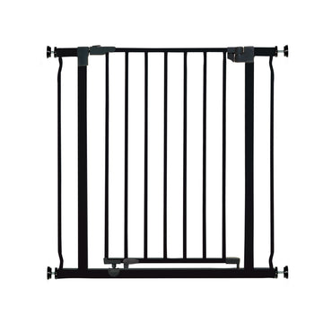 Liberty Security Gate With Smart Stay-Open Feature- Black