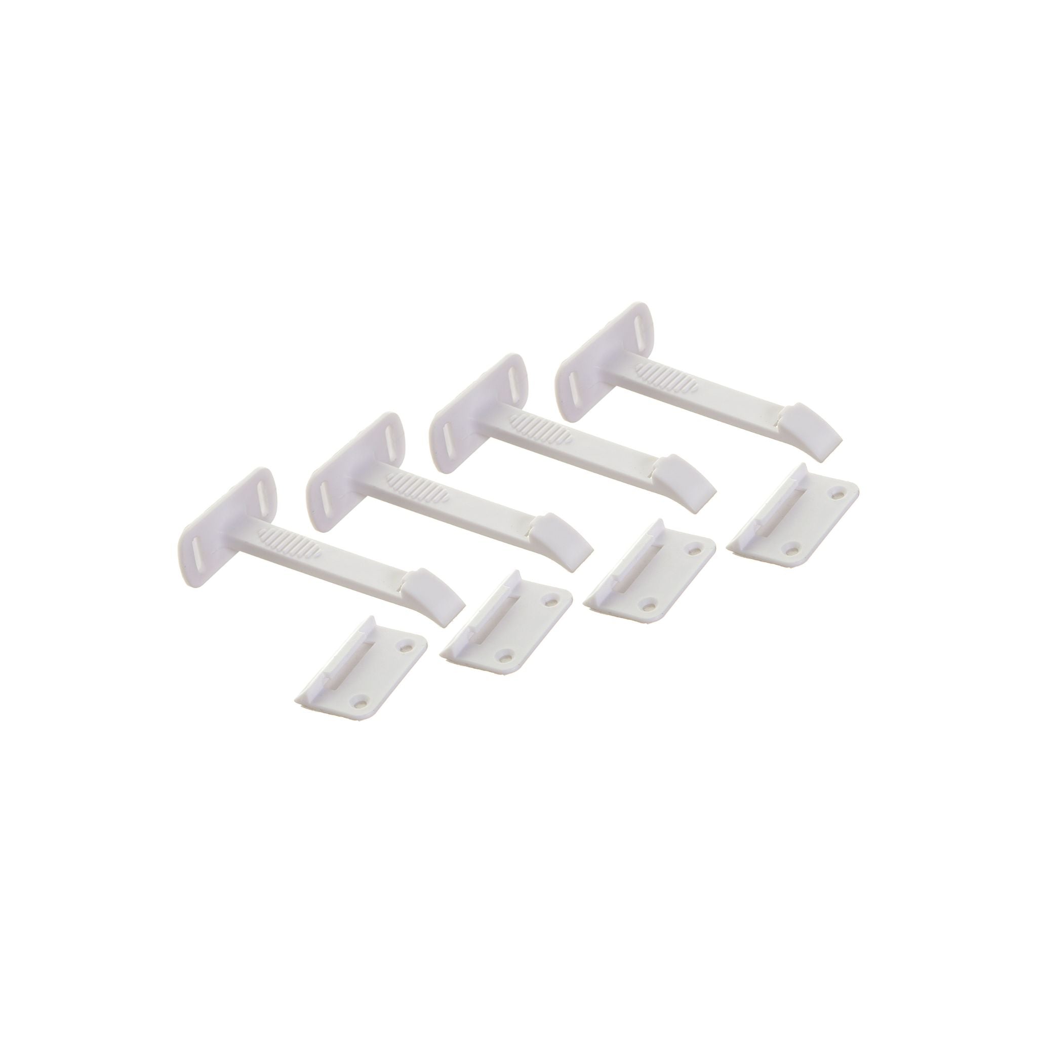 Adhesive Safety Latches - Long 4 Pack