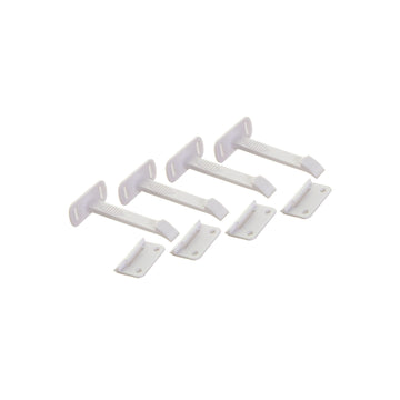 Adhesive Safety Latches - Long 4 Pack
