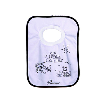 Dreambaby® Terry Cloth Pull-Over Bibs Jungle 4 Pack